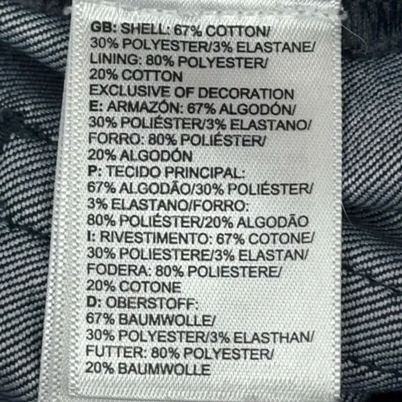 The North Face Tungsted Pants Women's 2 Blue Dark Wash Stretch Mid Rise Hiking - Picture 10 of 13